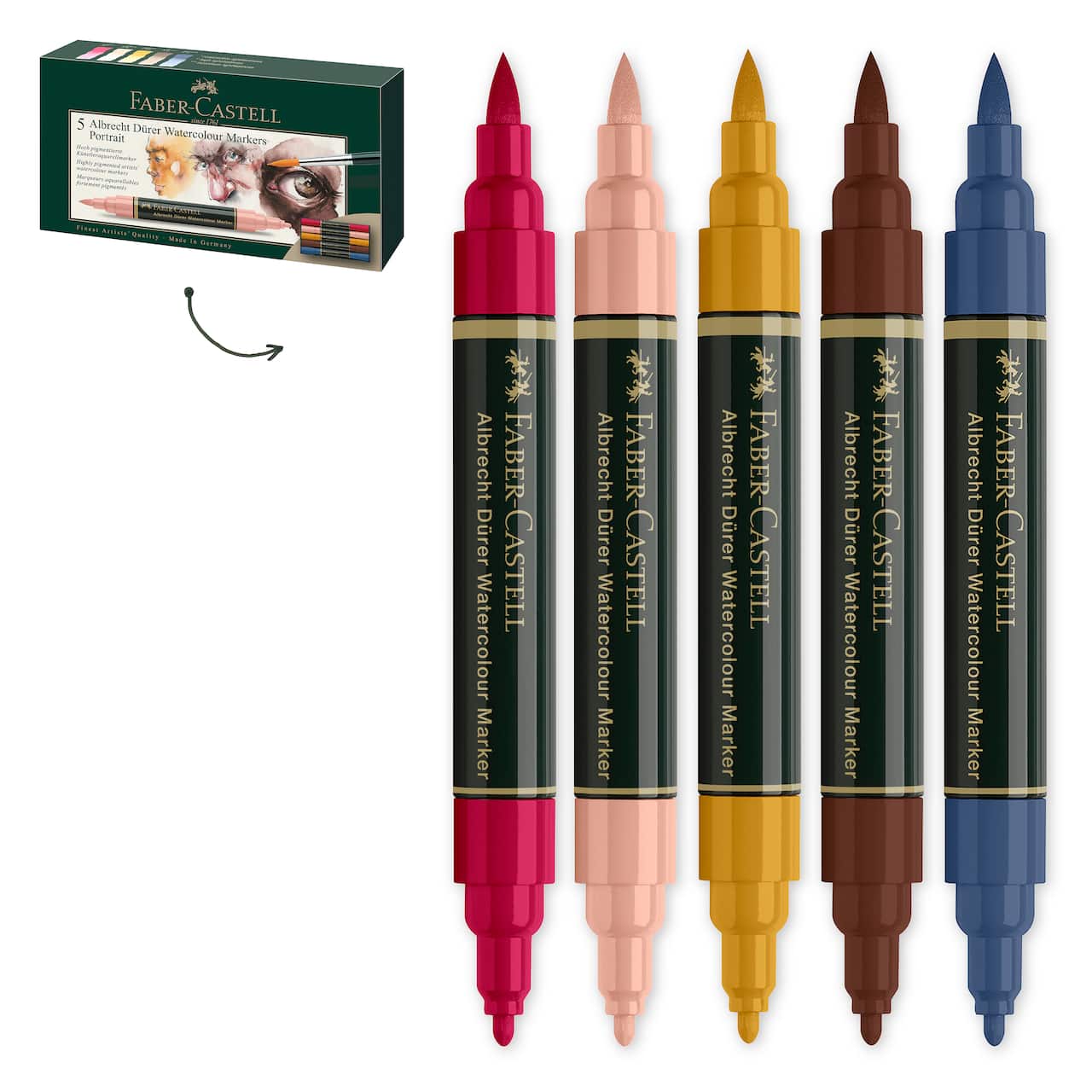 Faber-Castell® Arbrecht Dürer Portrait Watercolour Markers